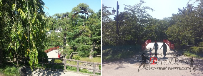 히로사키공원 히로사키성 타카오카하시 弘前公園 弘前城 鷹丘橋